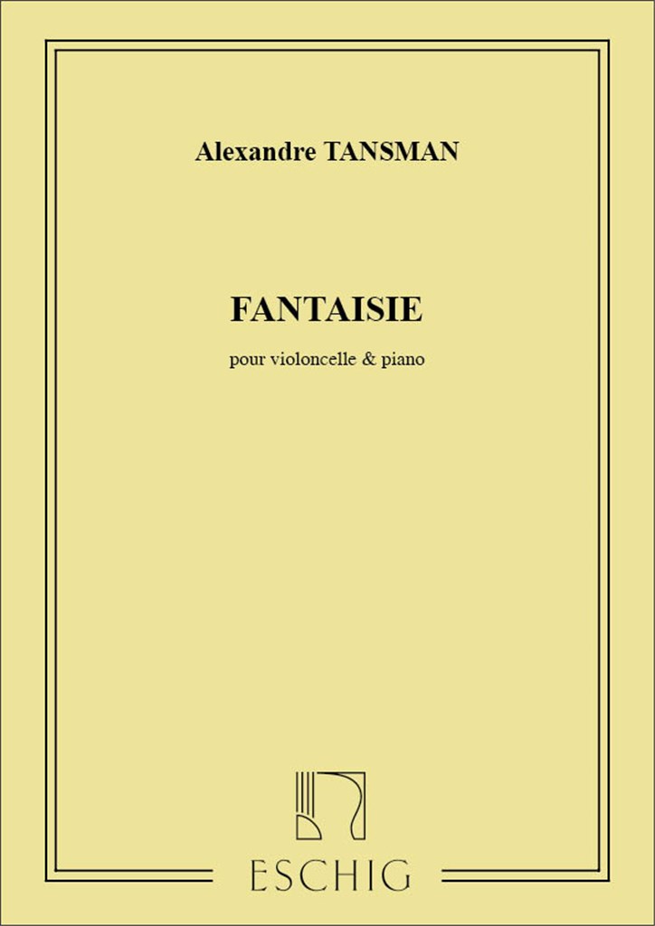 Fantaisie Vlc-Piano